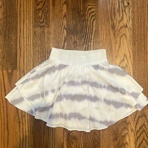 Court Rival Skort - White, Gray and Purple